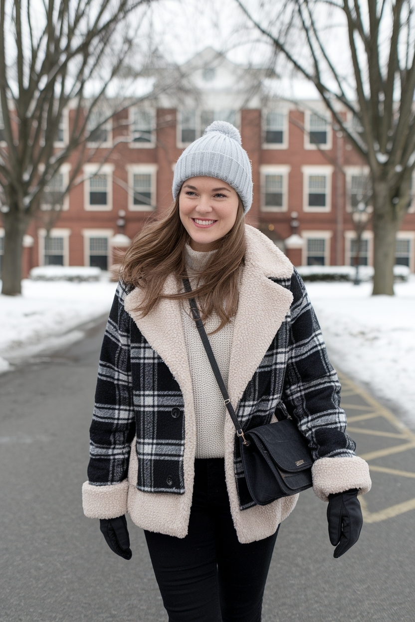 Winter College Outfits Cold Weather: Stylish Campus Looks outfit idea