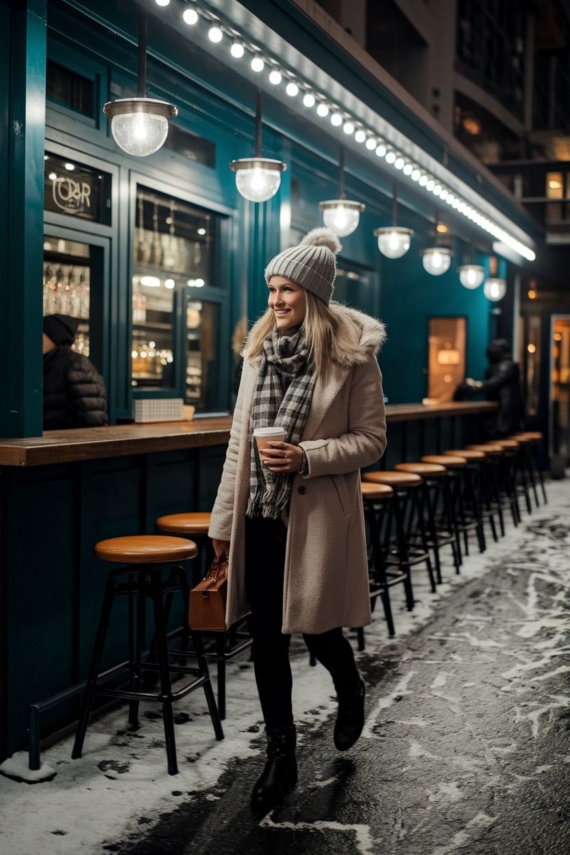 Winter Going Out Outfit Night Bar: Essential Looks to Try outfit idea