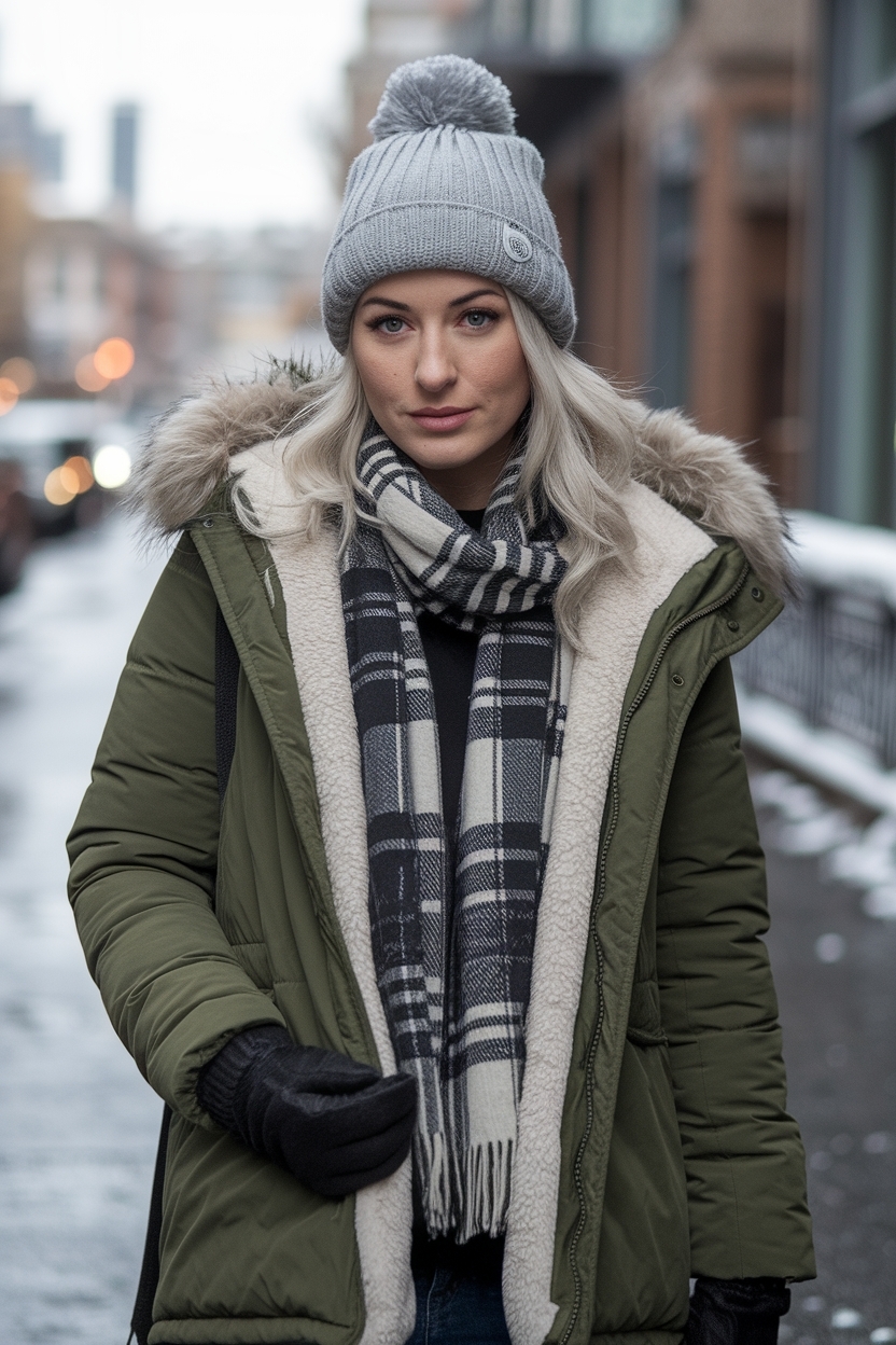 Winter Grunge Outfits Cold Weather: Edgy and Warm Styles outfit idea