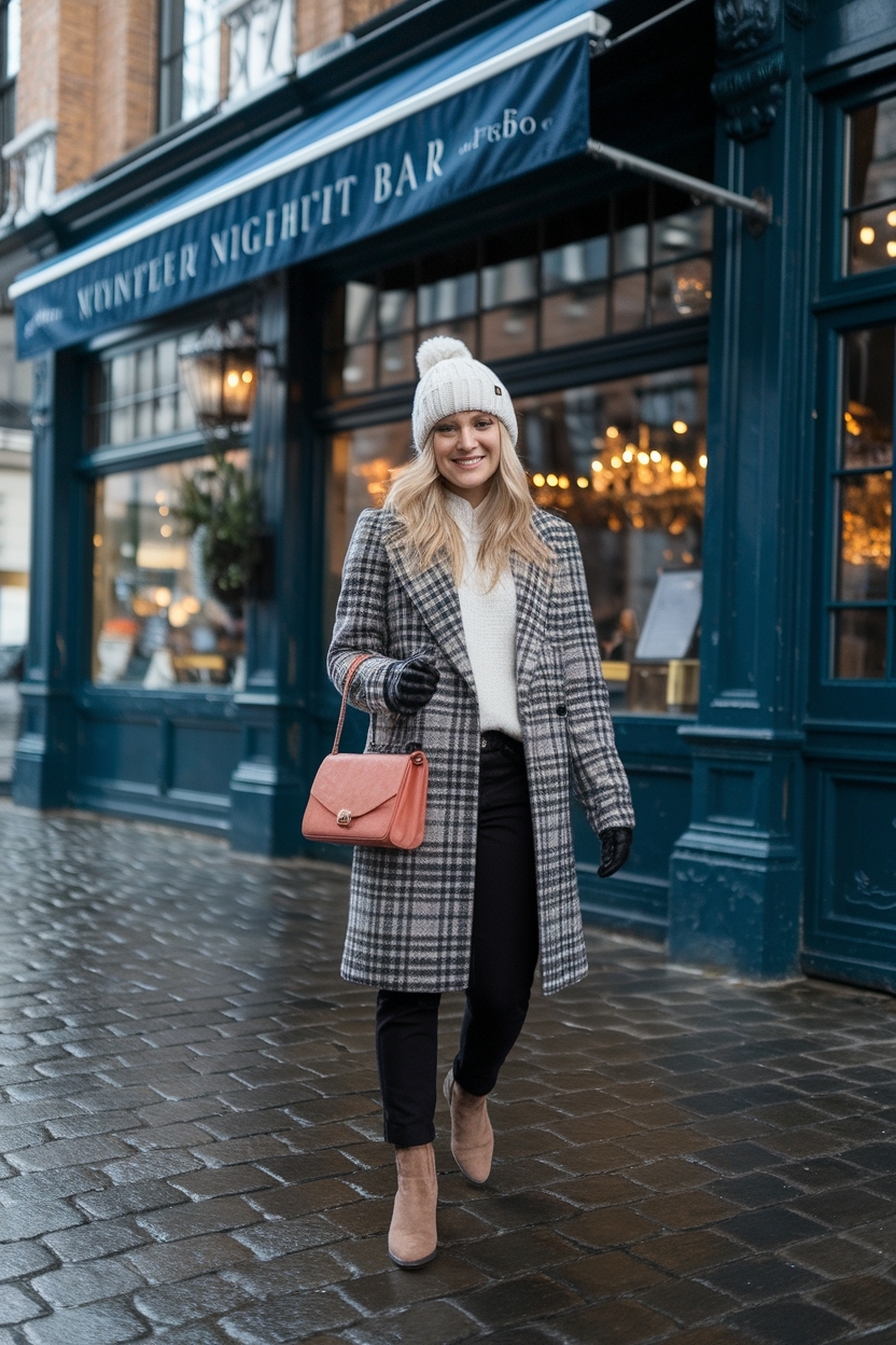 Winter Night Out Outfit Bar: Stylish Looks to Impress outfit idea