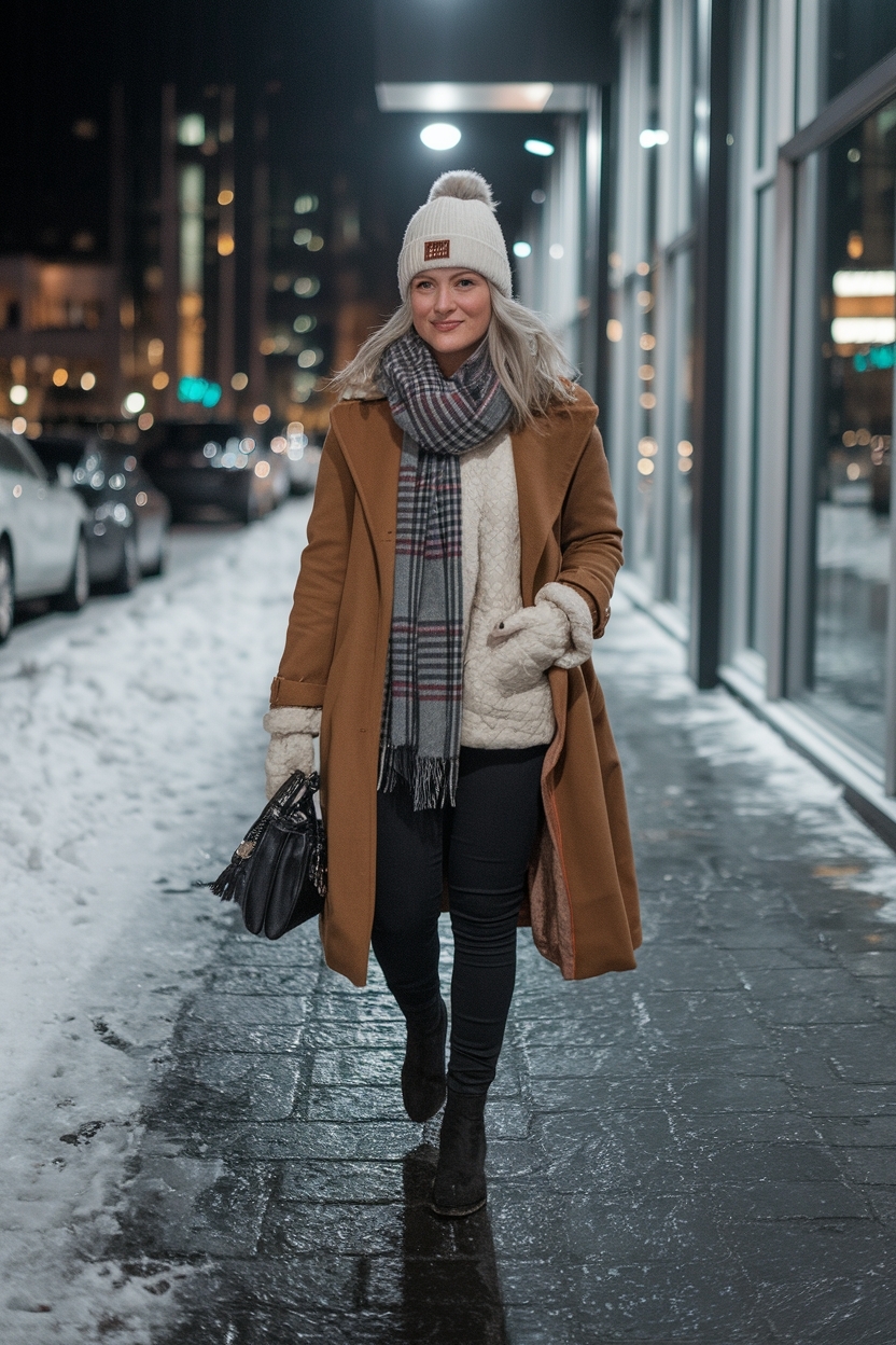 Winter Night Outfit Going Out: Dress for the Occasion outfit idea