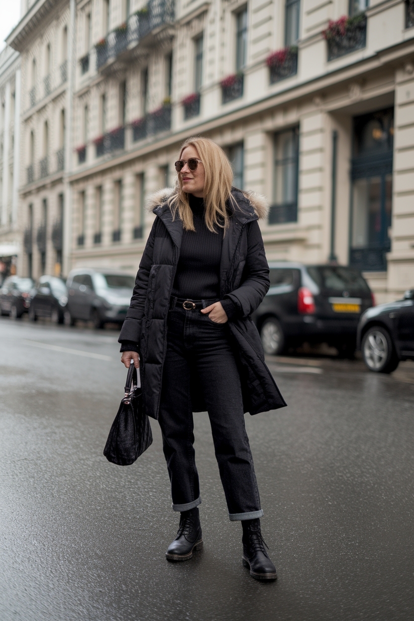 Winter Outfit Black Jeans: Cozy and Stylish Ideas outfit idea